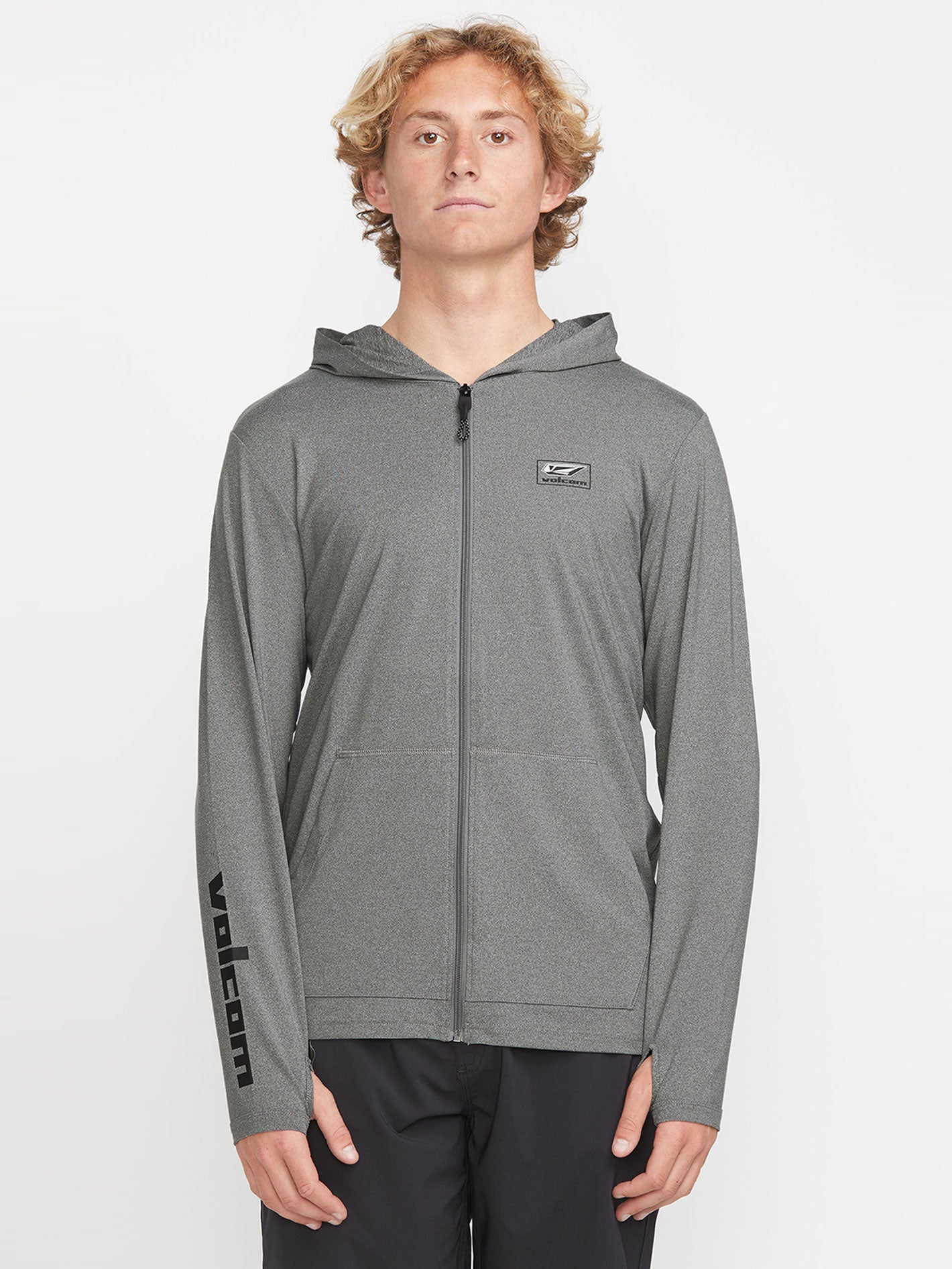 Volcom Modstone Loose Zip - Heather Grey