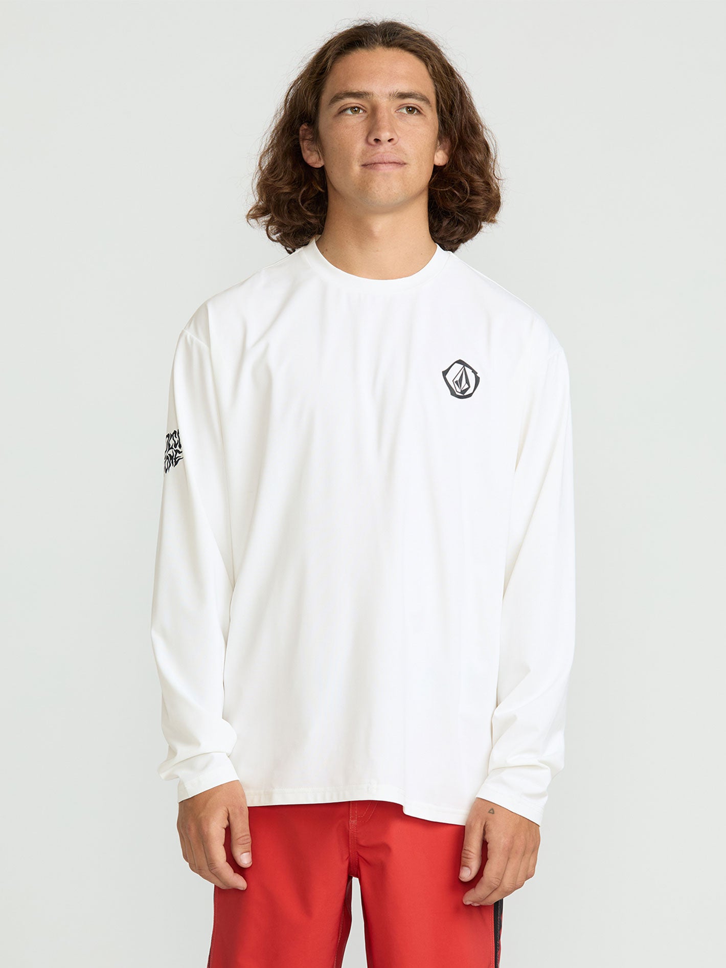 Volcom Wavvyyy Surf Tee - White