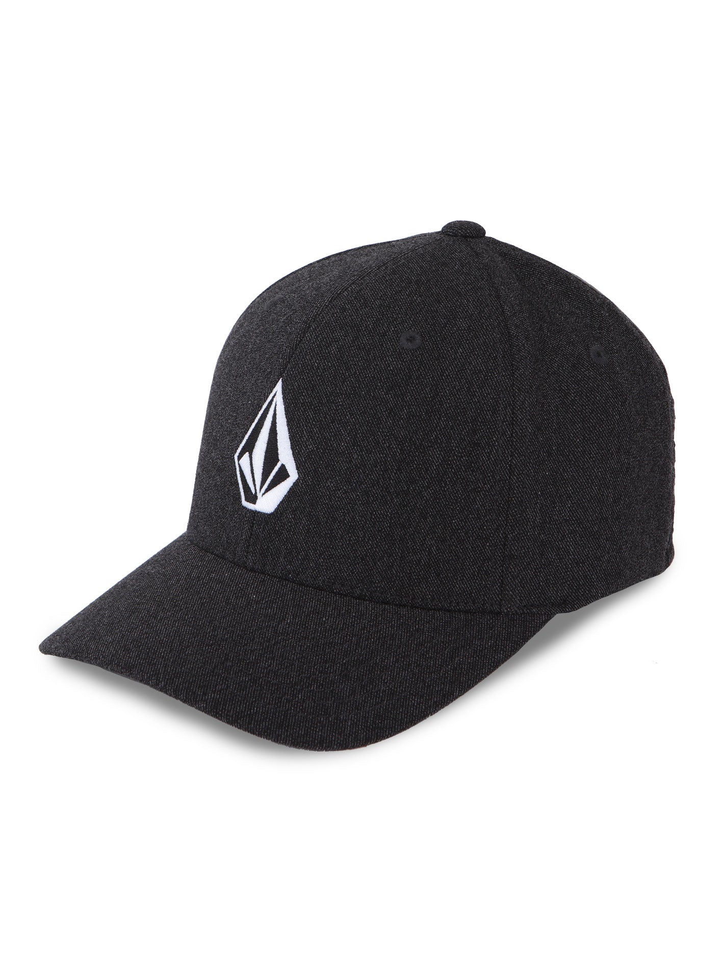 Volcom Full Stone Hthr Flexfit Cap - Charcoal Heather