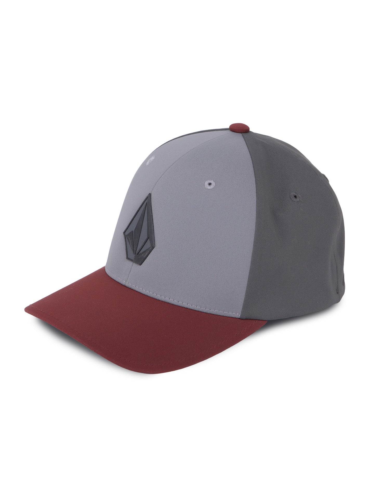 Volcom Stone Tech Flexfit Delta Cap - Burgundy