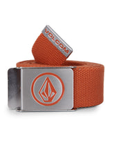 Volcom Circle Webbing Belt - Orange