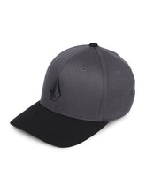 Volcom Full Stone Flexfit Cap - Asphalt Black