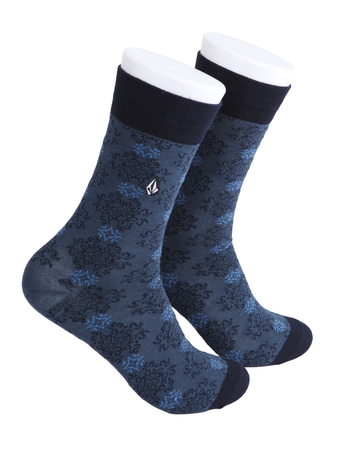 Volcom Mini Mark Dress Socks - Navy