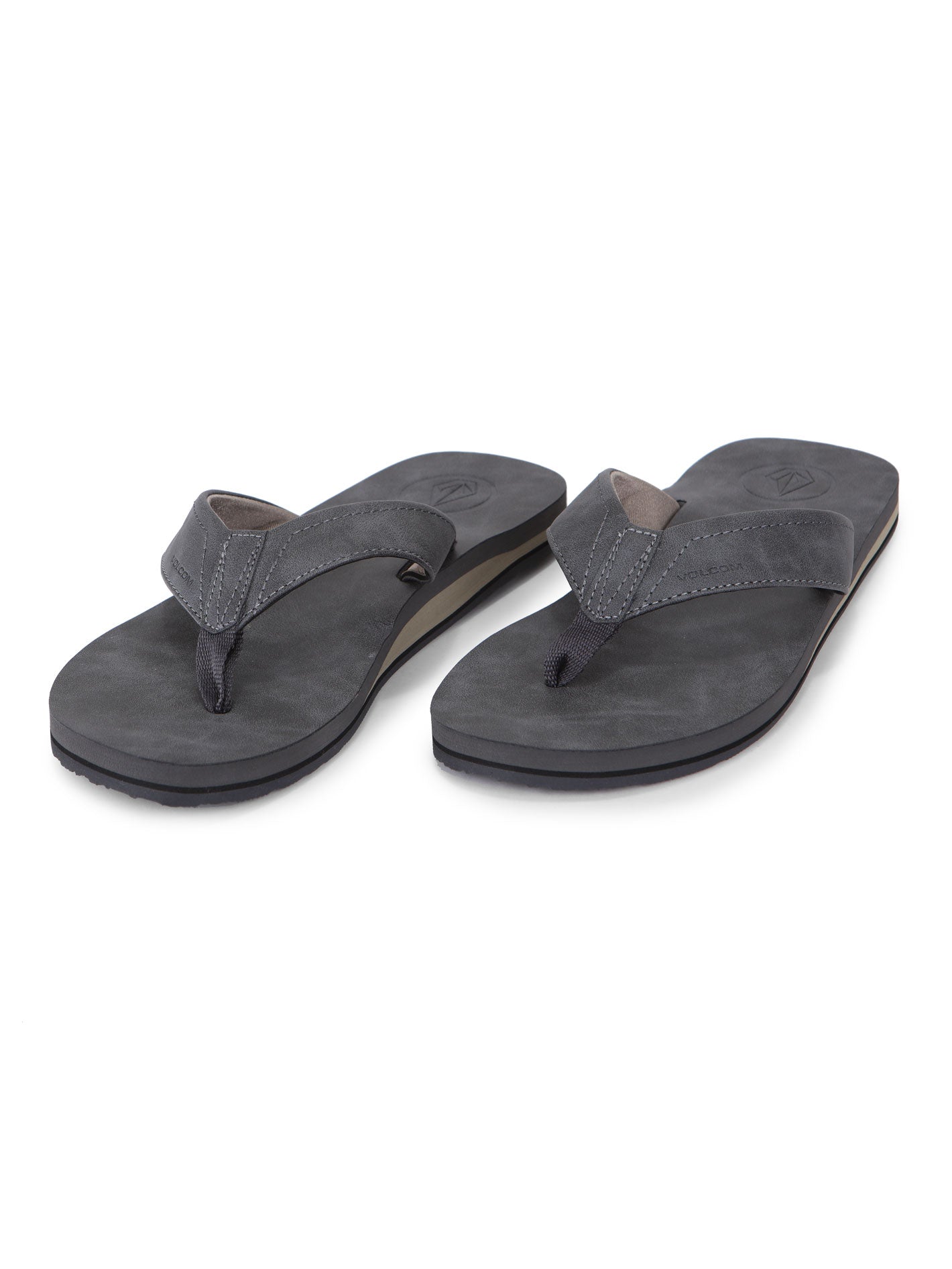 Volcom Victor Lx Sandals - Grey Vintage