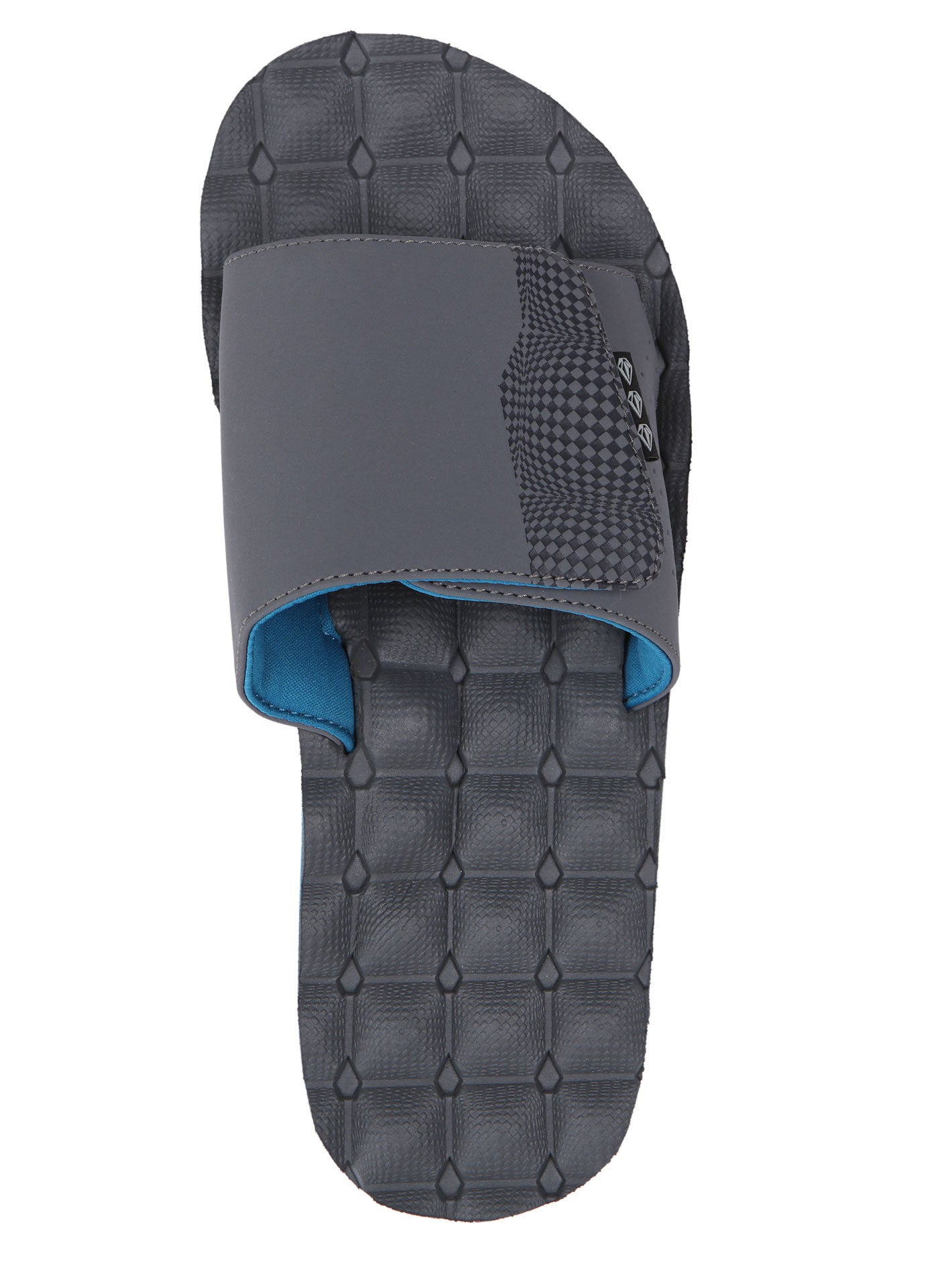 Volcom Recliner Slide Sandals - Grey