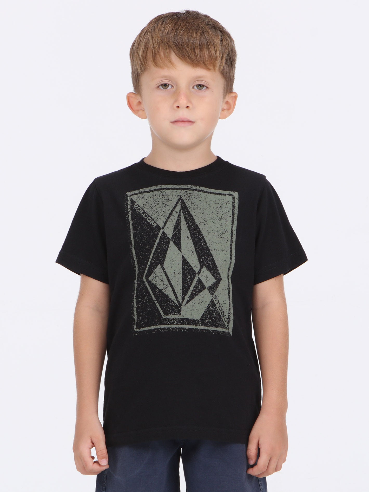 Little Boys Halfway Tee - Black