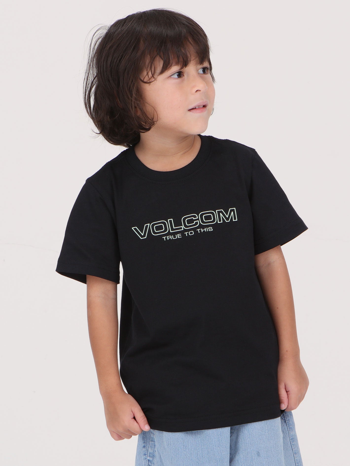 Volcom Little Boys Newro 3d Tee - Black