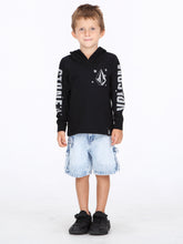 Volcom Little Boys Stargazzer Long Sleeve Tee Top - Black