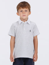 Volcom Little Boys Typsy Stripy Polo - White