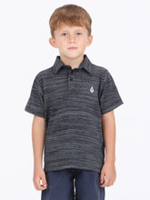 Volcom Little Boys Warp Factor Polo - Black