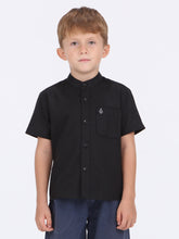 Little Boys Grover Short Sleeve Shirt - Black
