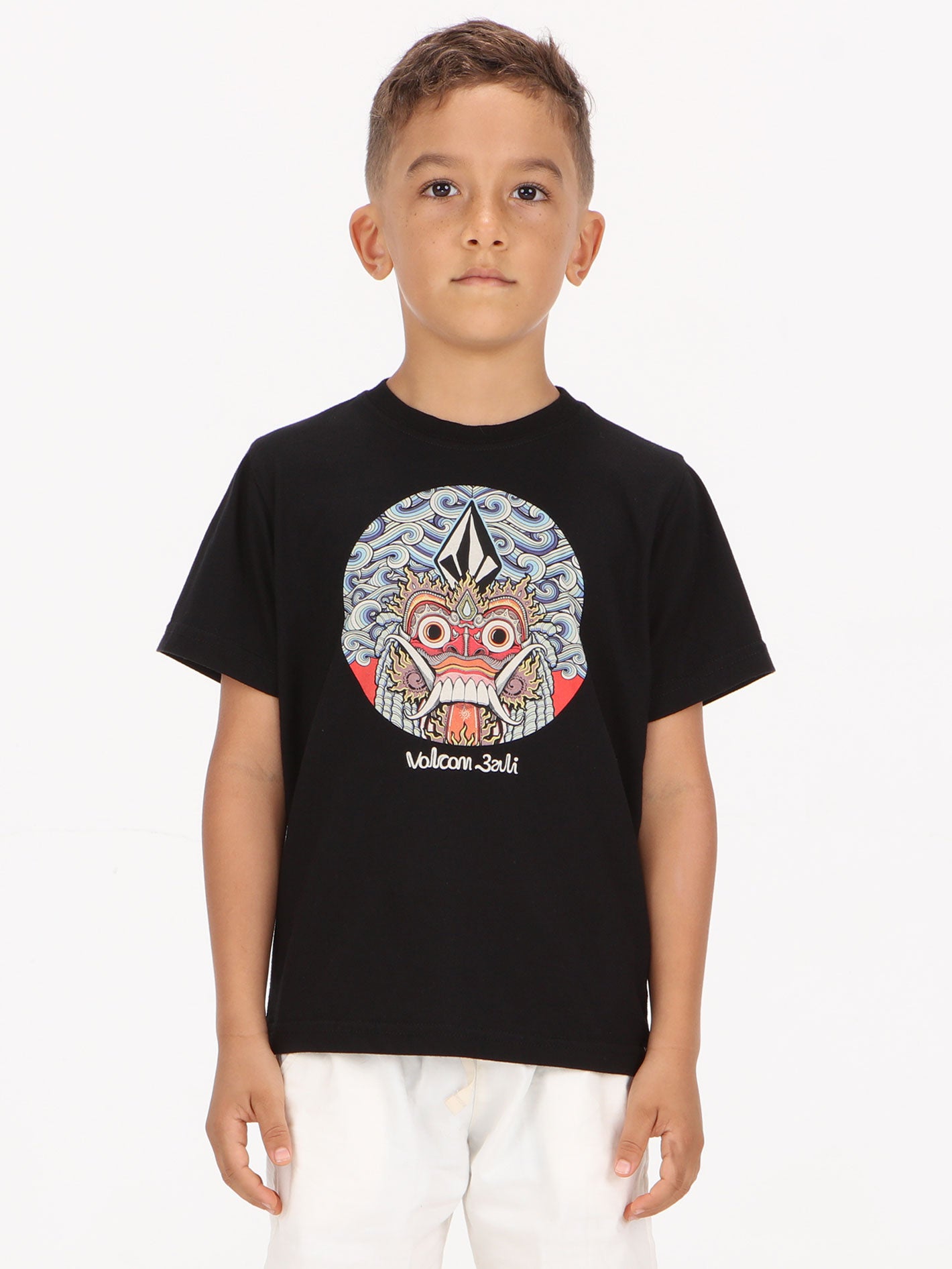 Volcom Little Boys Rangda Tee - Black