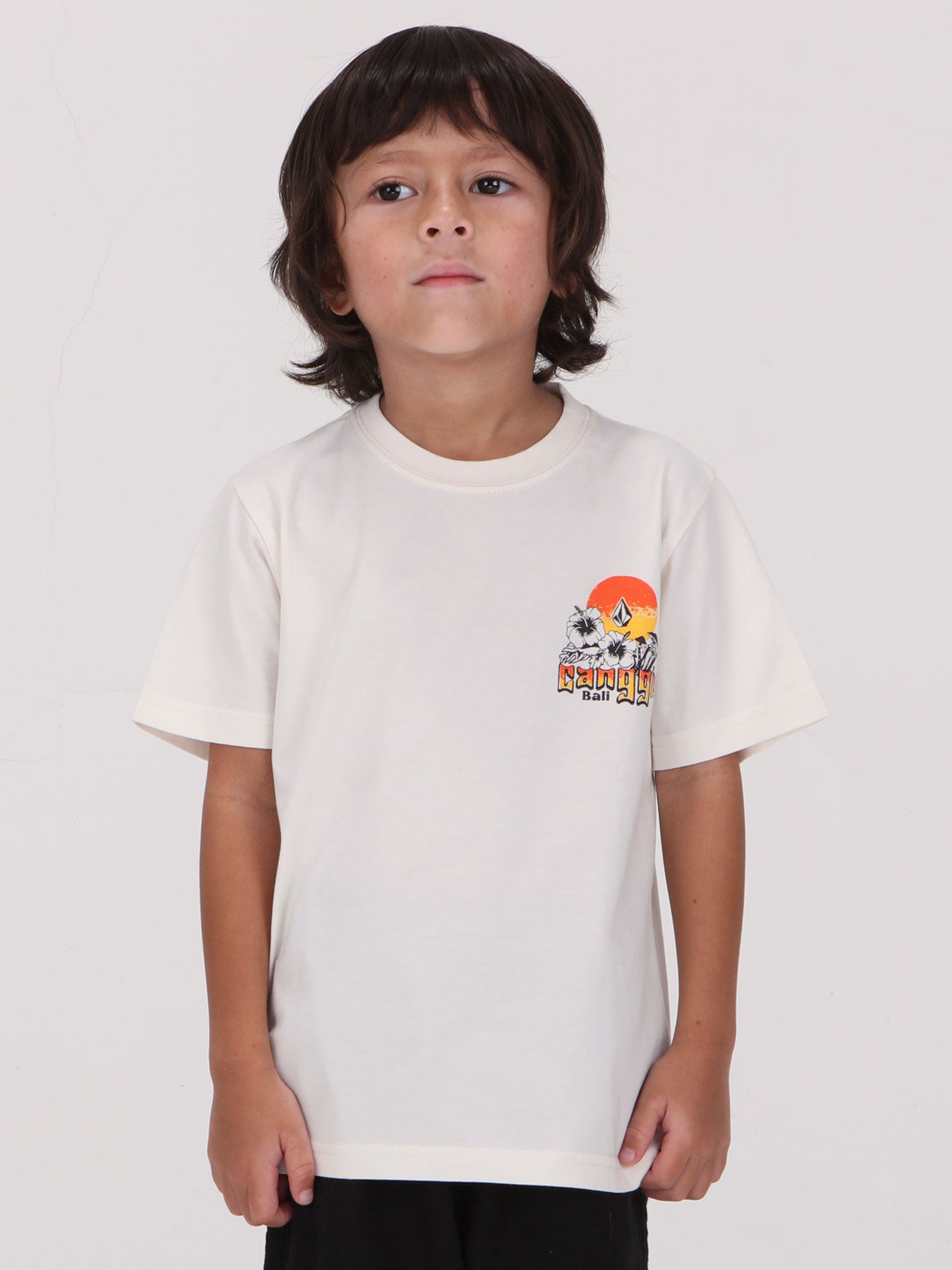 Volcom Little Boys Canggu Tee - Off White