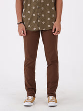 Encino Slim Stretch Pant - Dark Earth