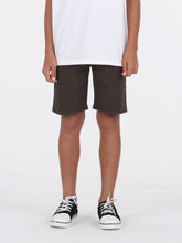 Big Boys Encino Modern Stretch Short - Rinsed Black
