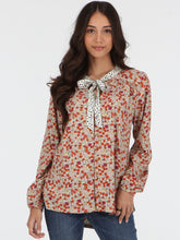 In Tiers Long Sleeve Top - Multi