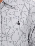 Volcom Ernie Long Sleeve Shirt - Light Grey