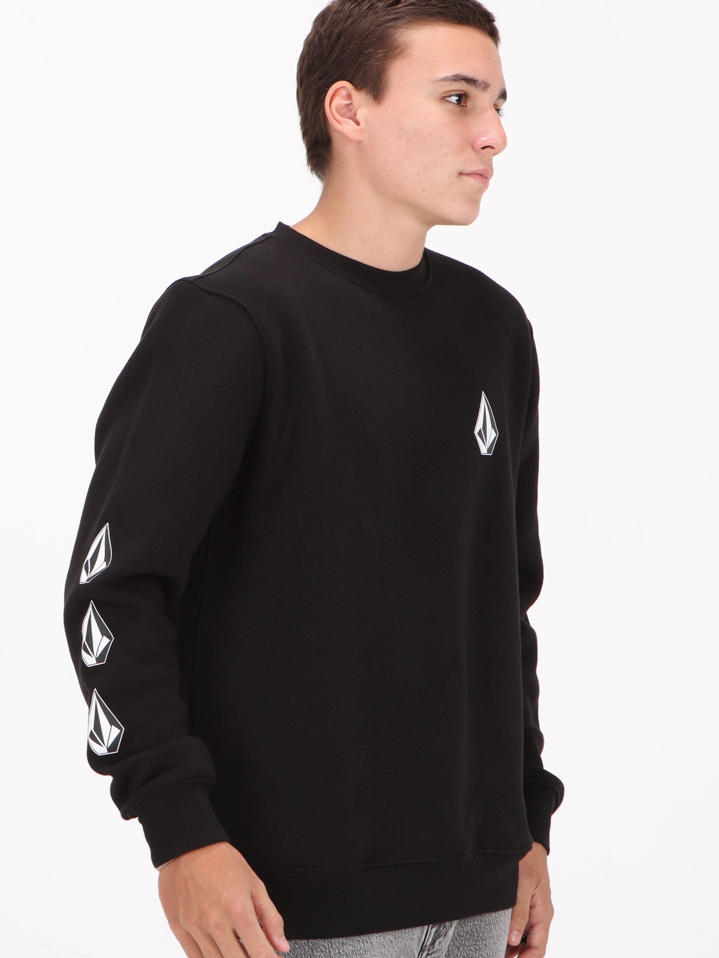 Volcom Iconic Stone Hoodie - Black