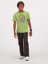 Volcom Big Boys Rampstone Geo Tee - Seaweed Green