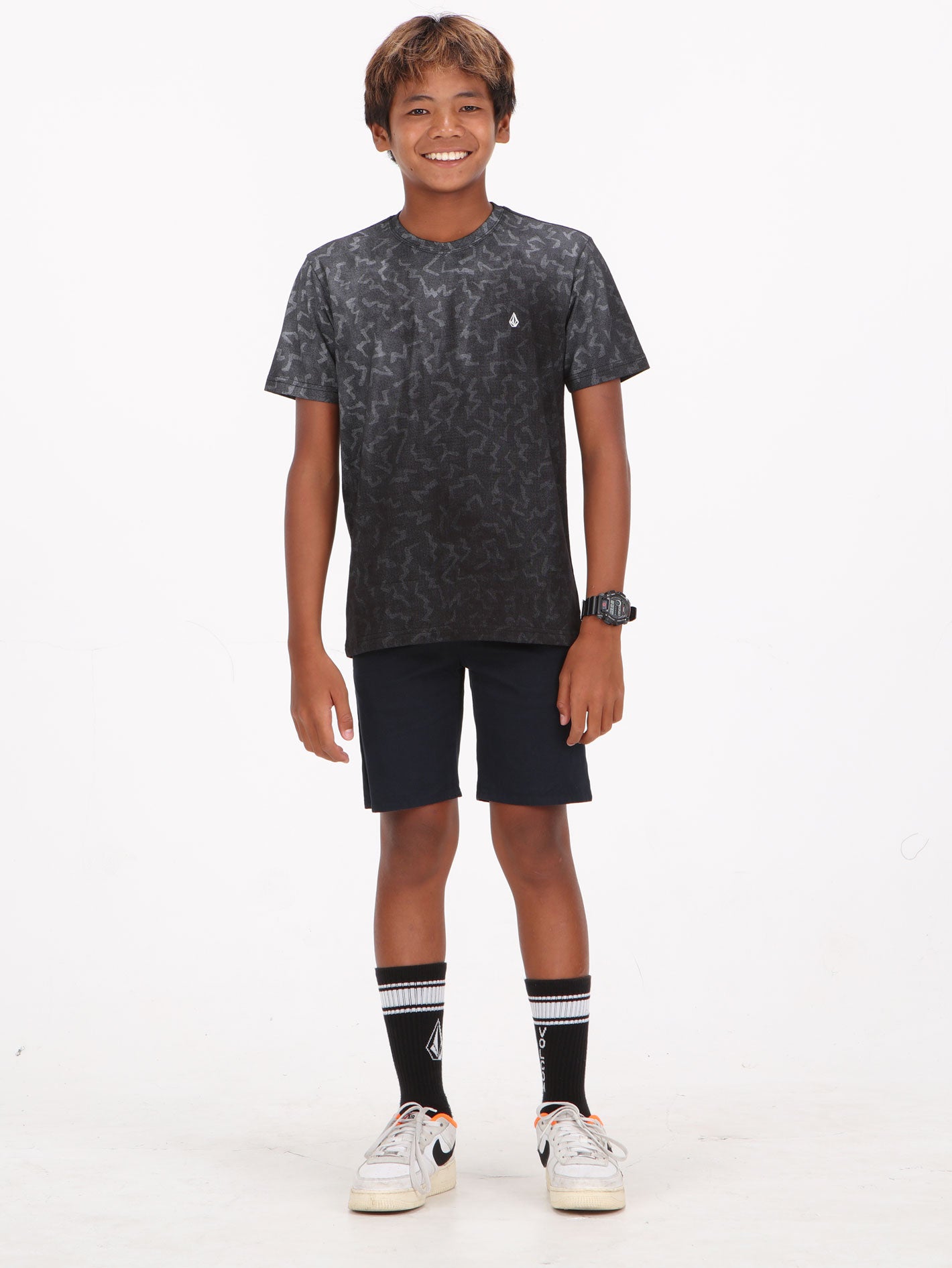 Volcom Big Boys Declan Tee - Black