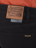Volcom Vorta Slim Fit Jeans - Blackout