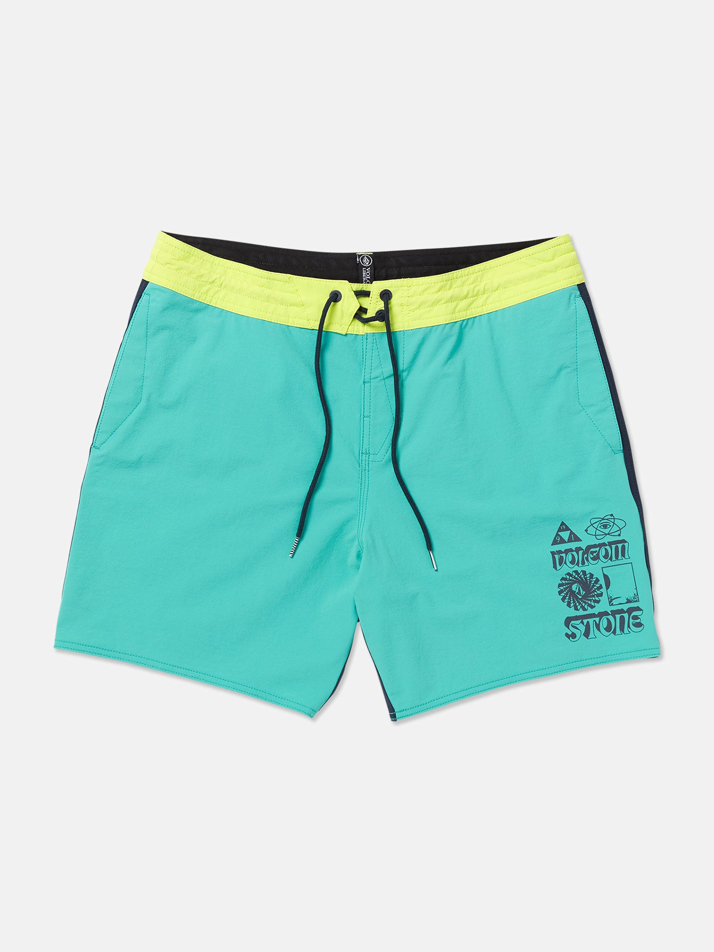 Volcom Down Time Liberators 17 Boardshort - Mediterranean