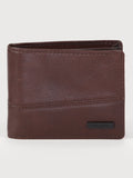 Shift Stone Leather Wallet - Brown