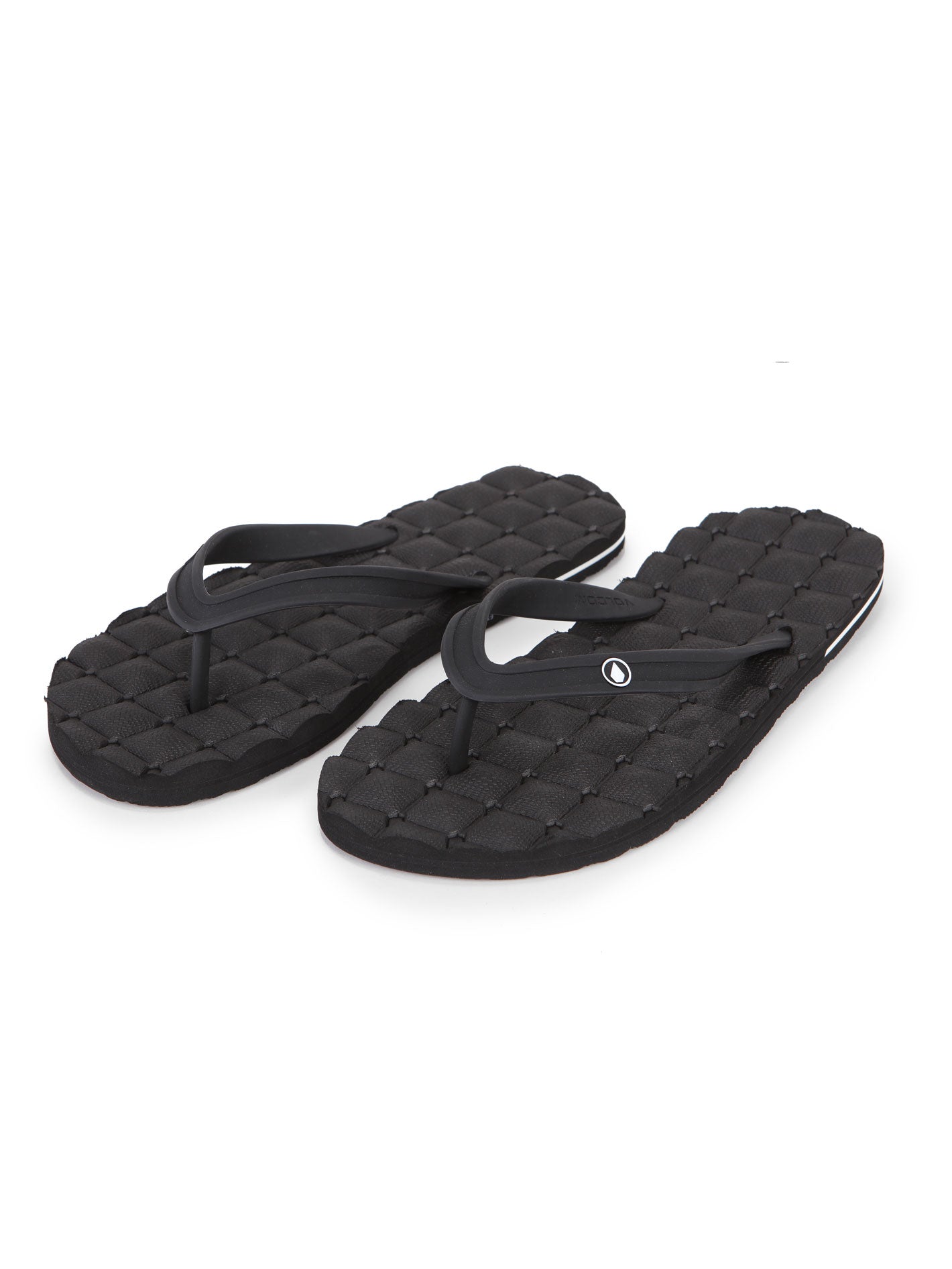 Volcom Recliner Rubber 2 Sandals - Black