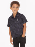 Little Boys Max Short Sleeve  Shirt - Black