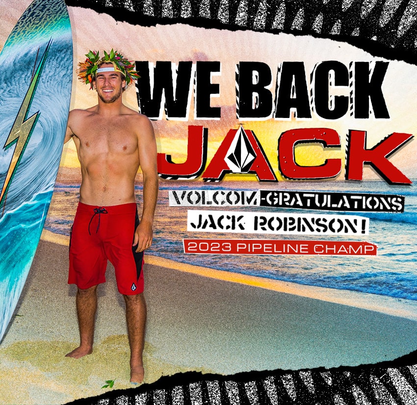 Jack Robinson is 2023 Pipeline Pro Champ