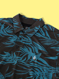 Bleeding Leaf Polo - Vintage Black