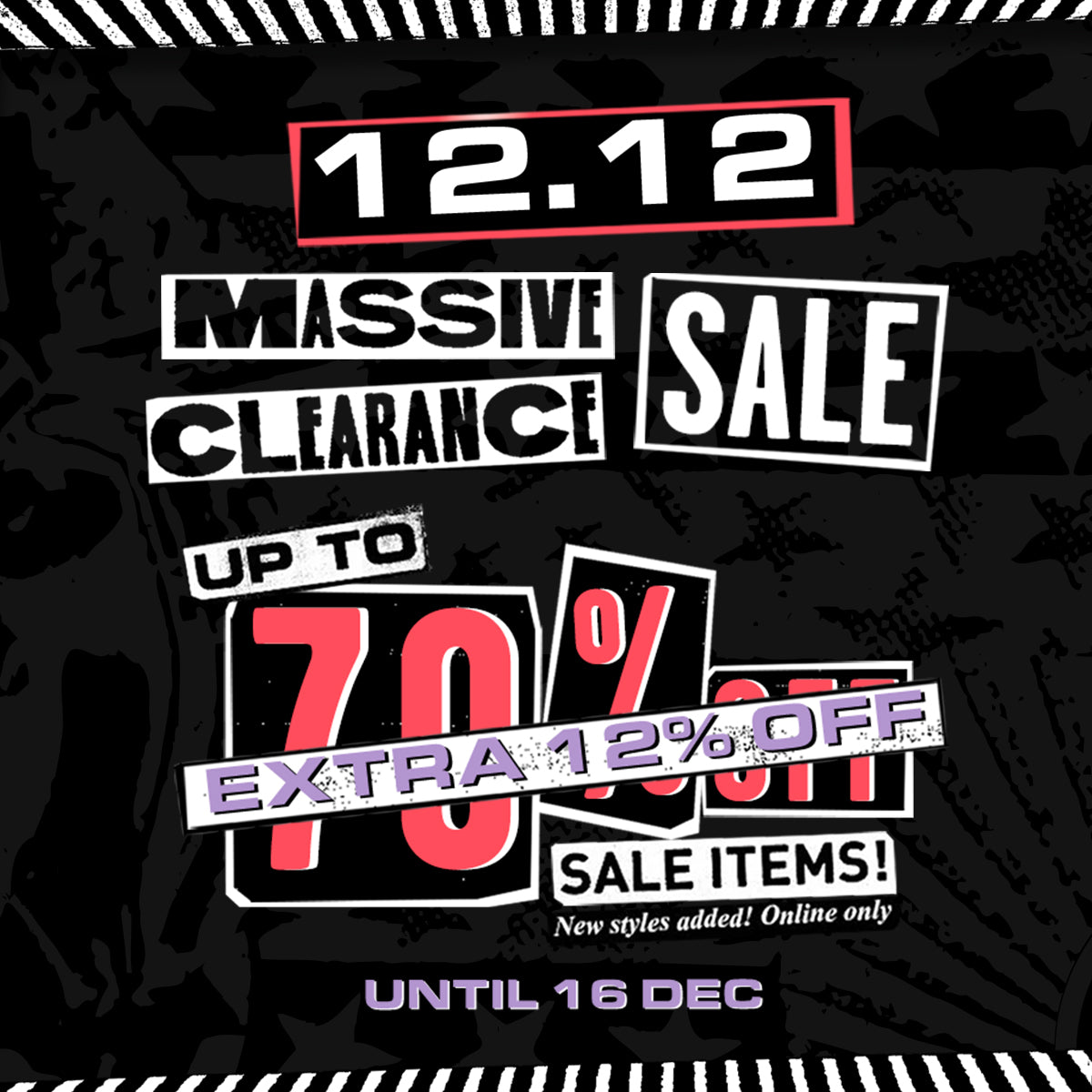 12/12 Sale!