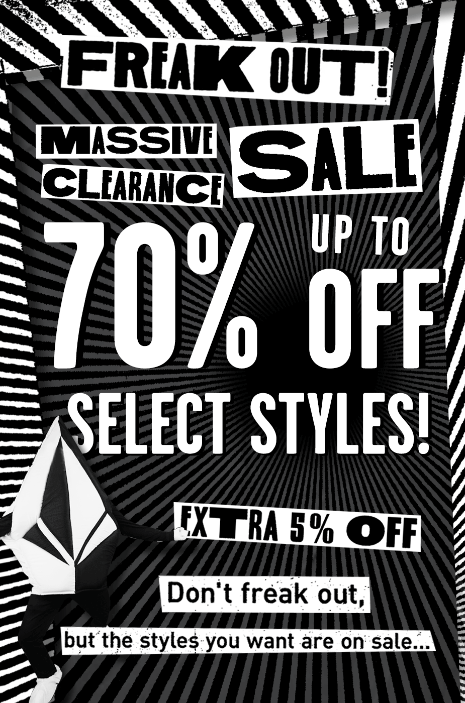 Freak Out Sale