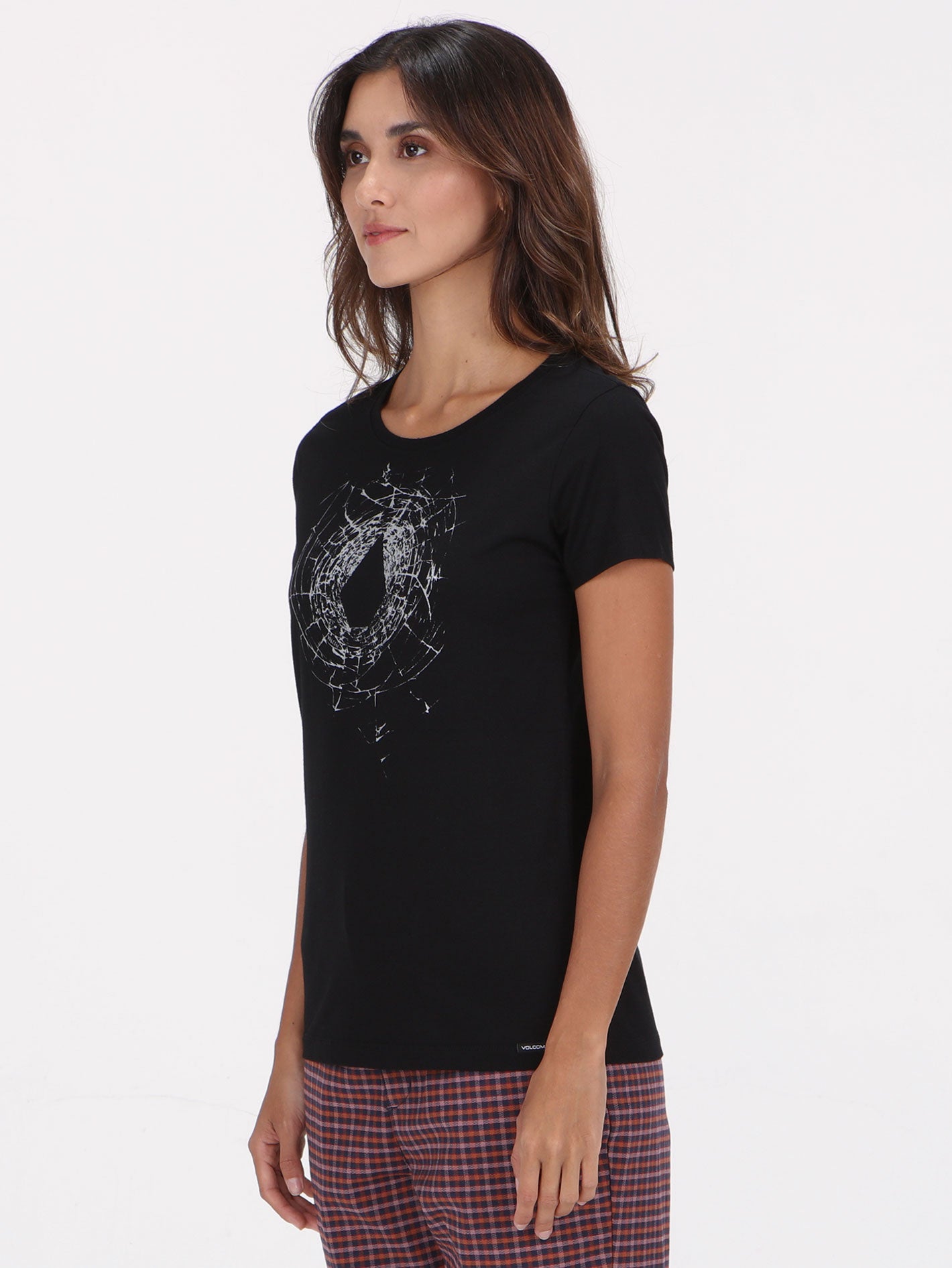 Volcom Cracked Stone Tee - Black