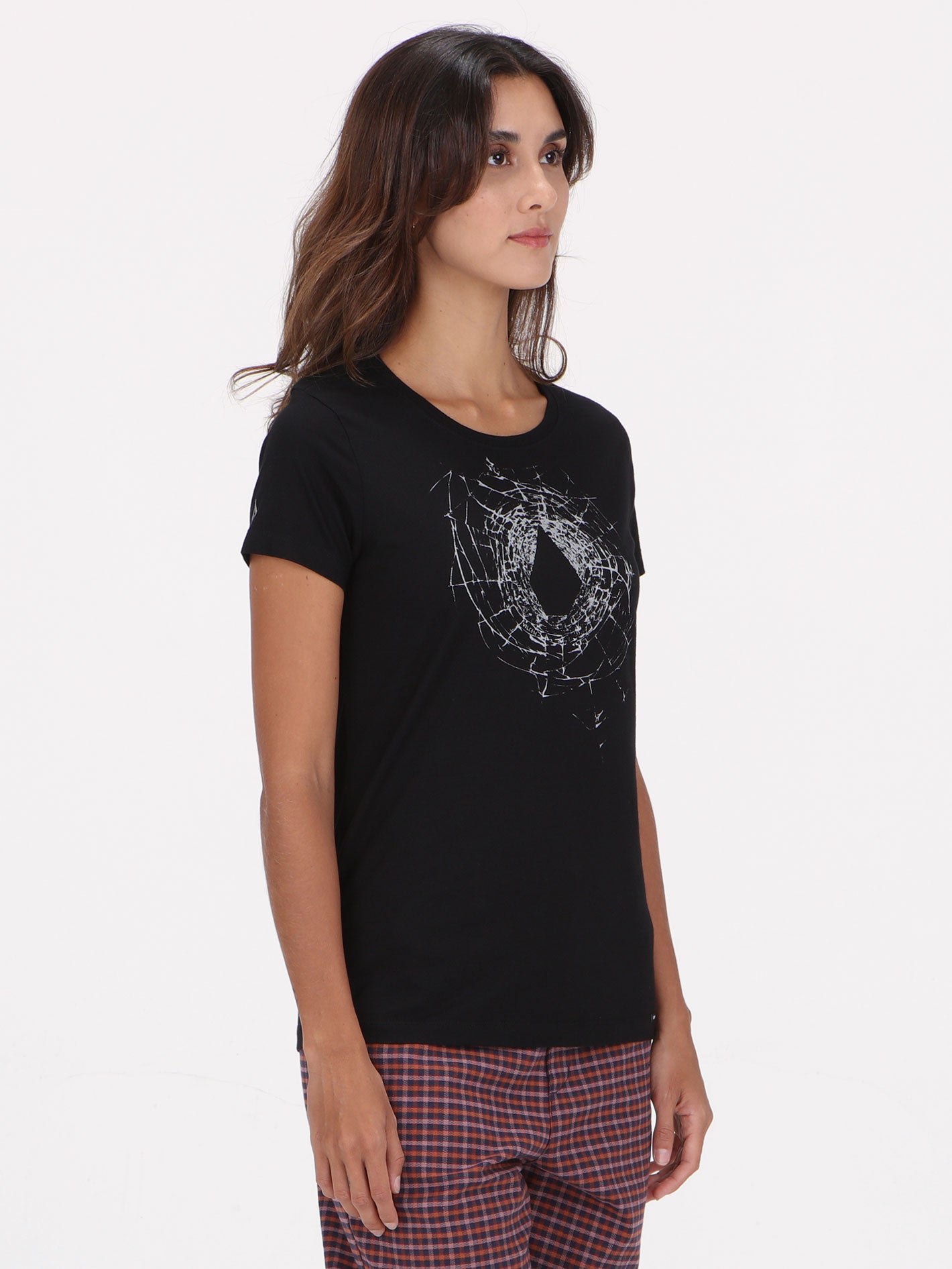 Volcom Cracked Stone Tee - Black