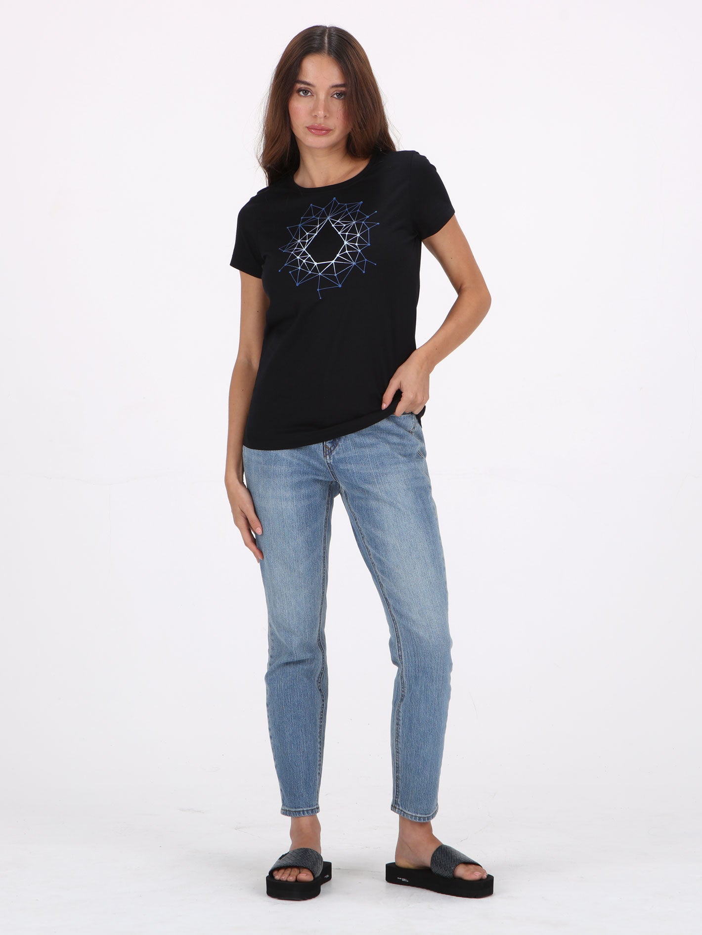 Volcom Linked Stone Tee - Black