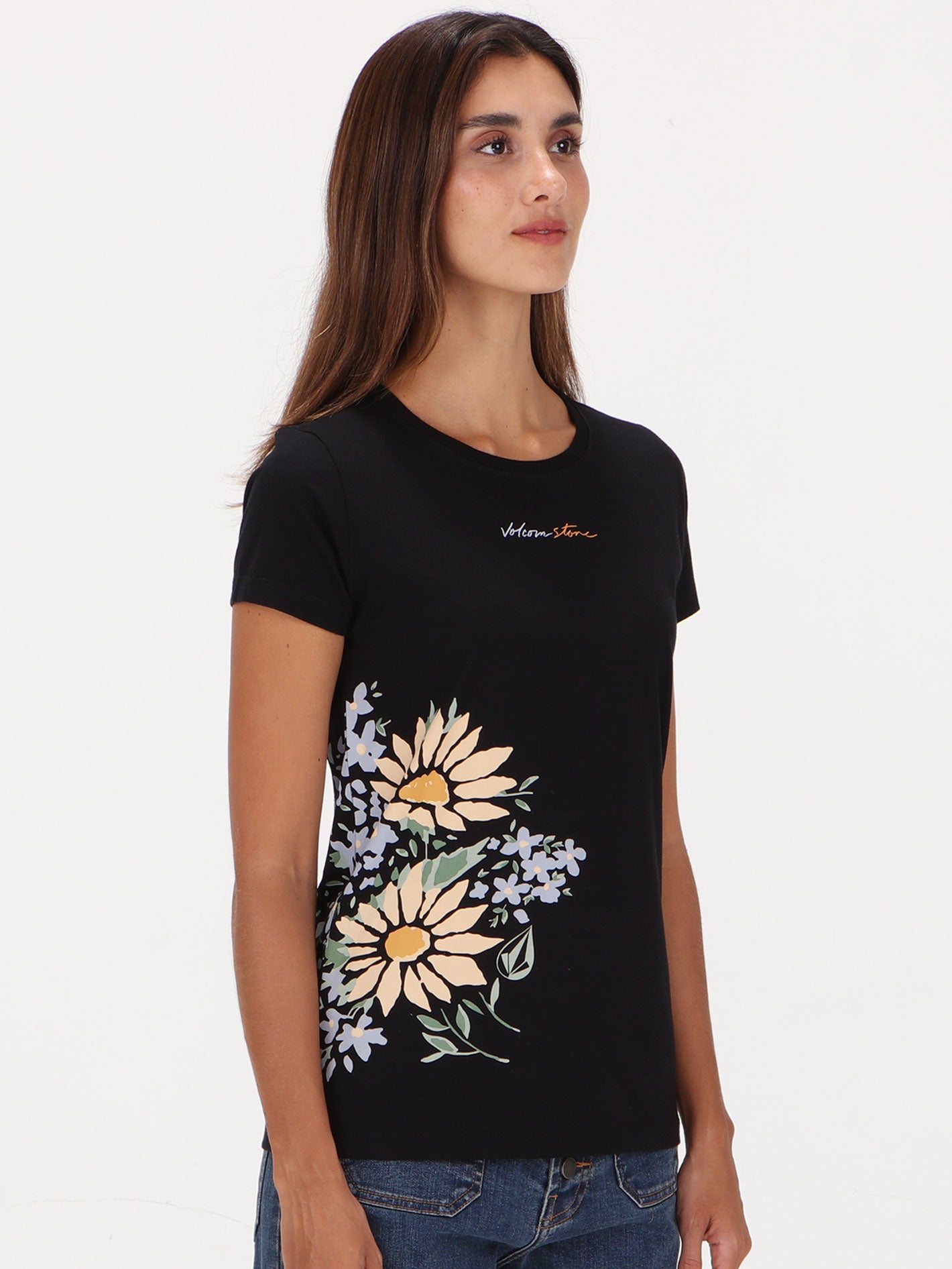 Volcom Flower Shower Top - Black