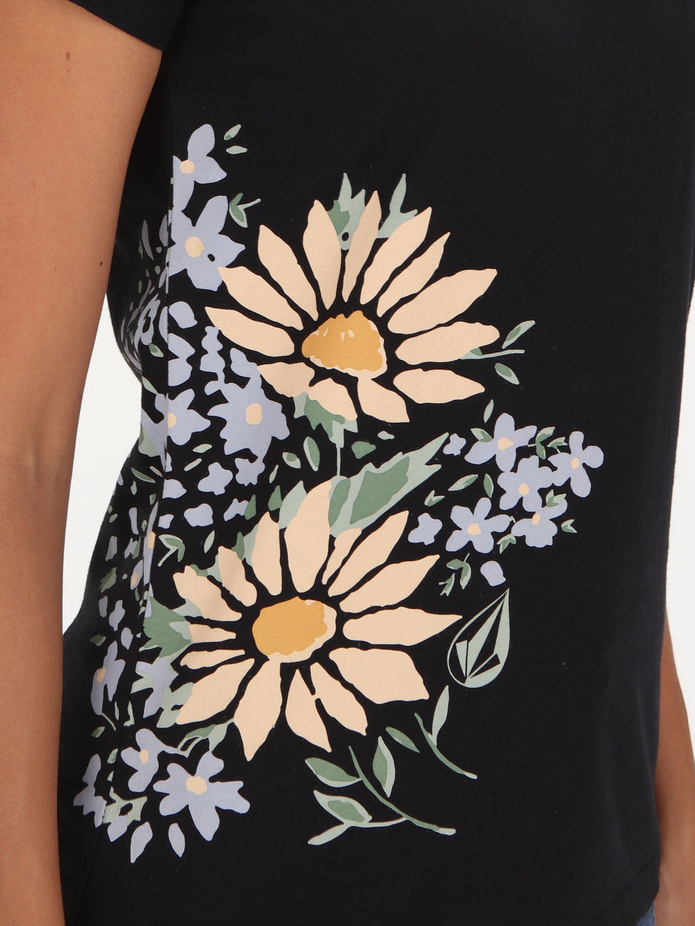 Volcom Flower Shower Top - Black