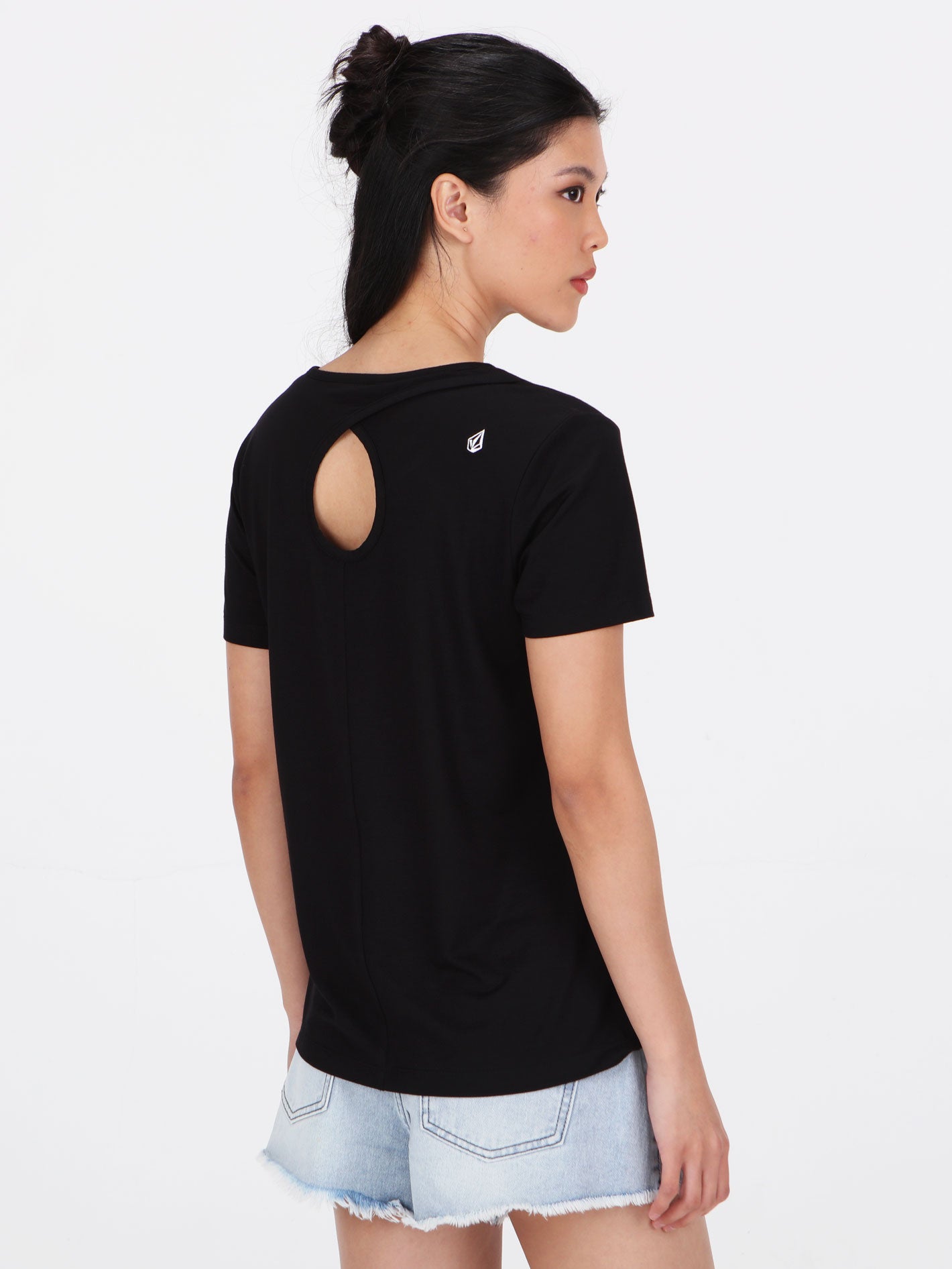 Volcom Open Up Short Sleeve Top - Black