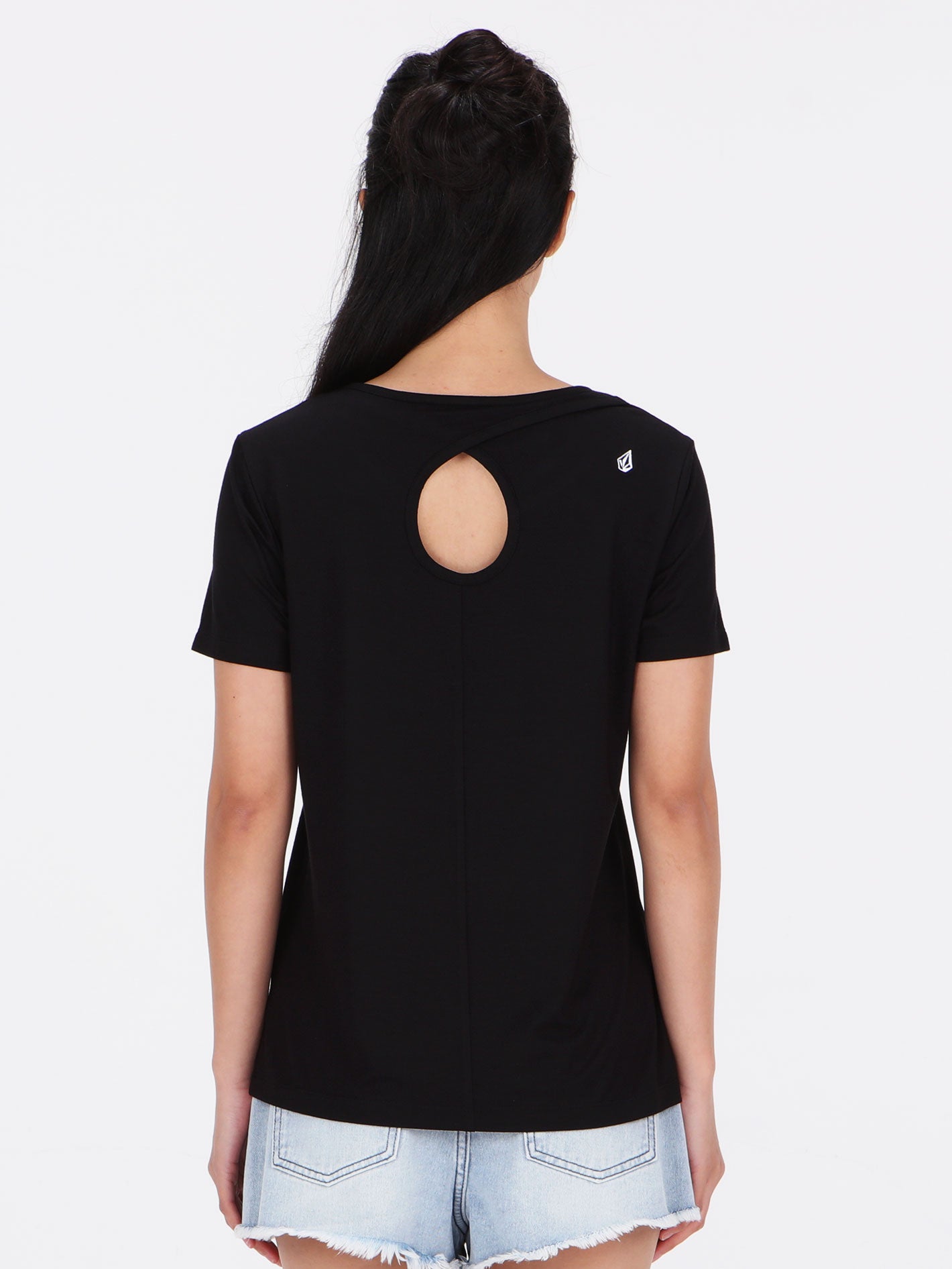 Volcom Open Up Short Sleeve Top - Black
