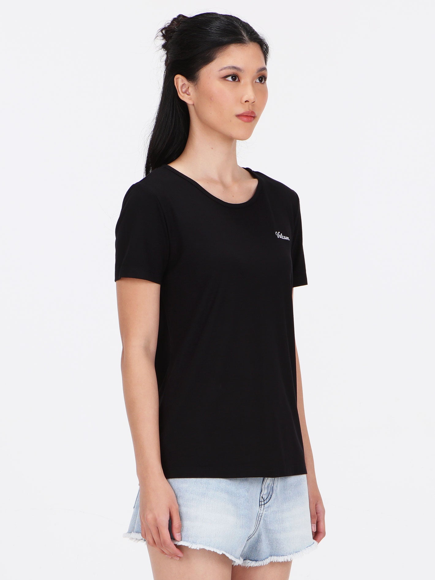 Volcom Open Up Short Sleeve Top - Black