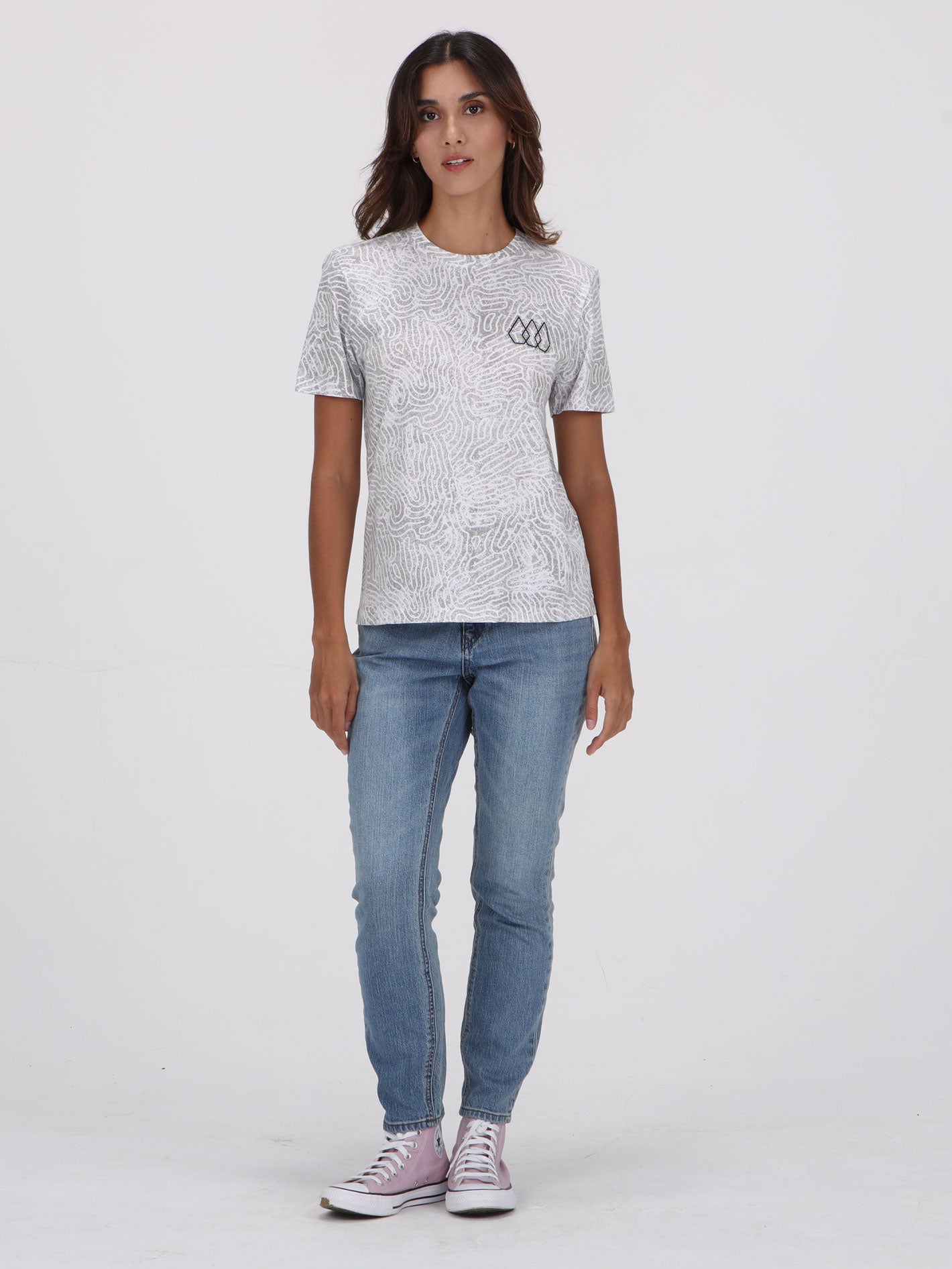 Volcom Labyrinth Top - White