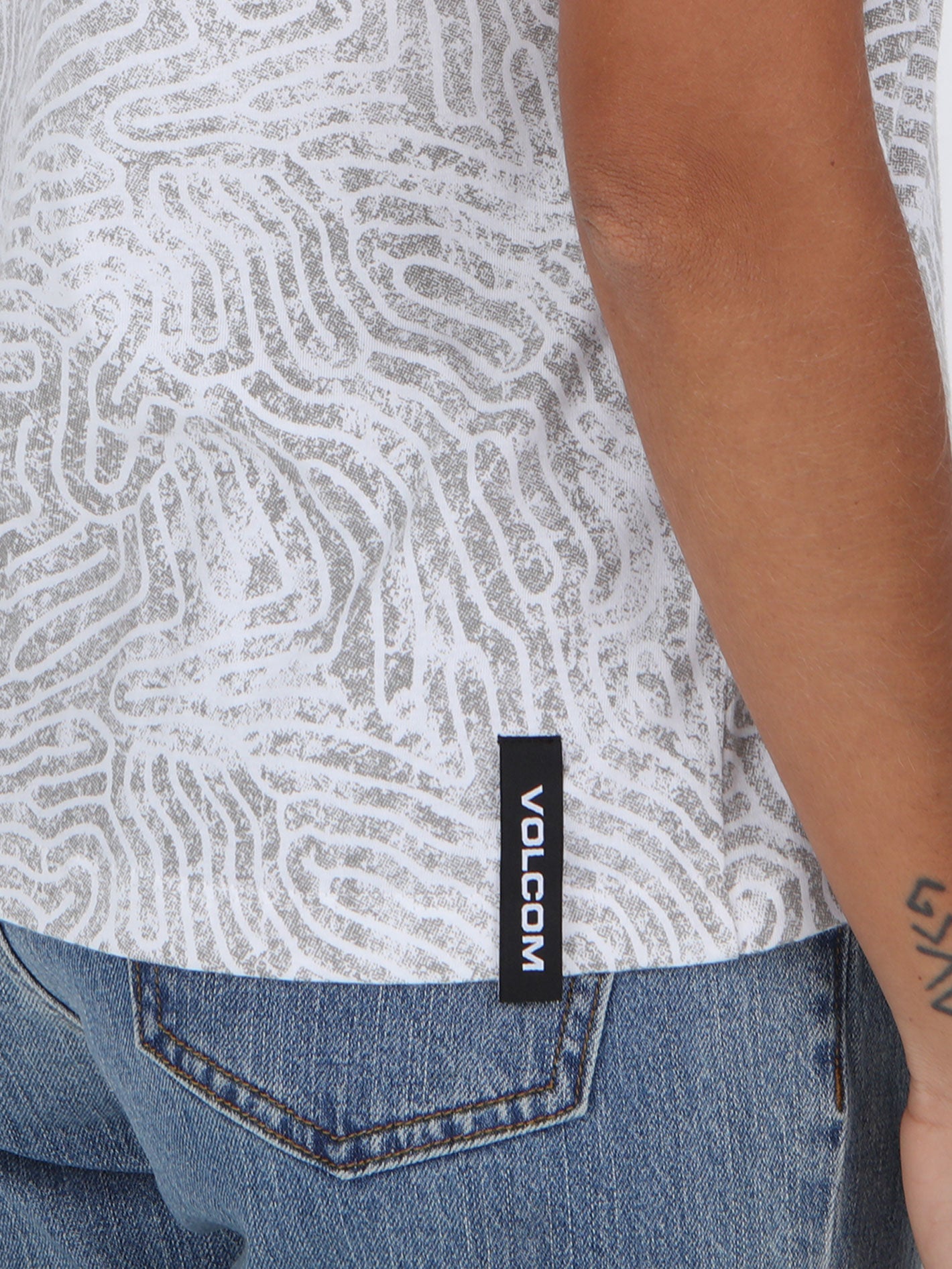 Volcom Labyrinth Top - White