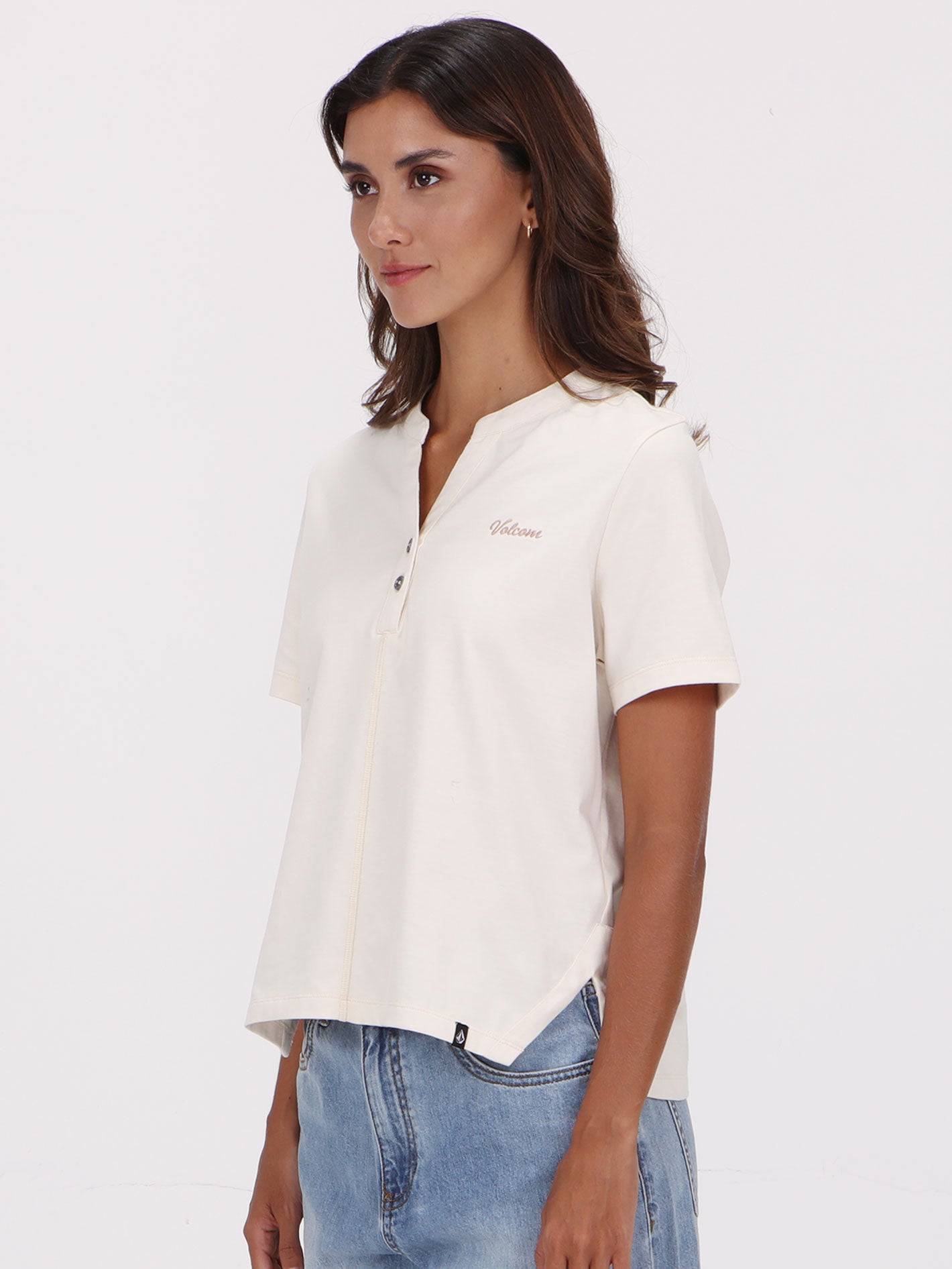 Volcom Izzipizzi Top - Bone