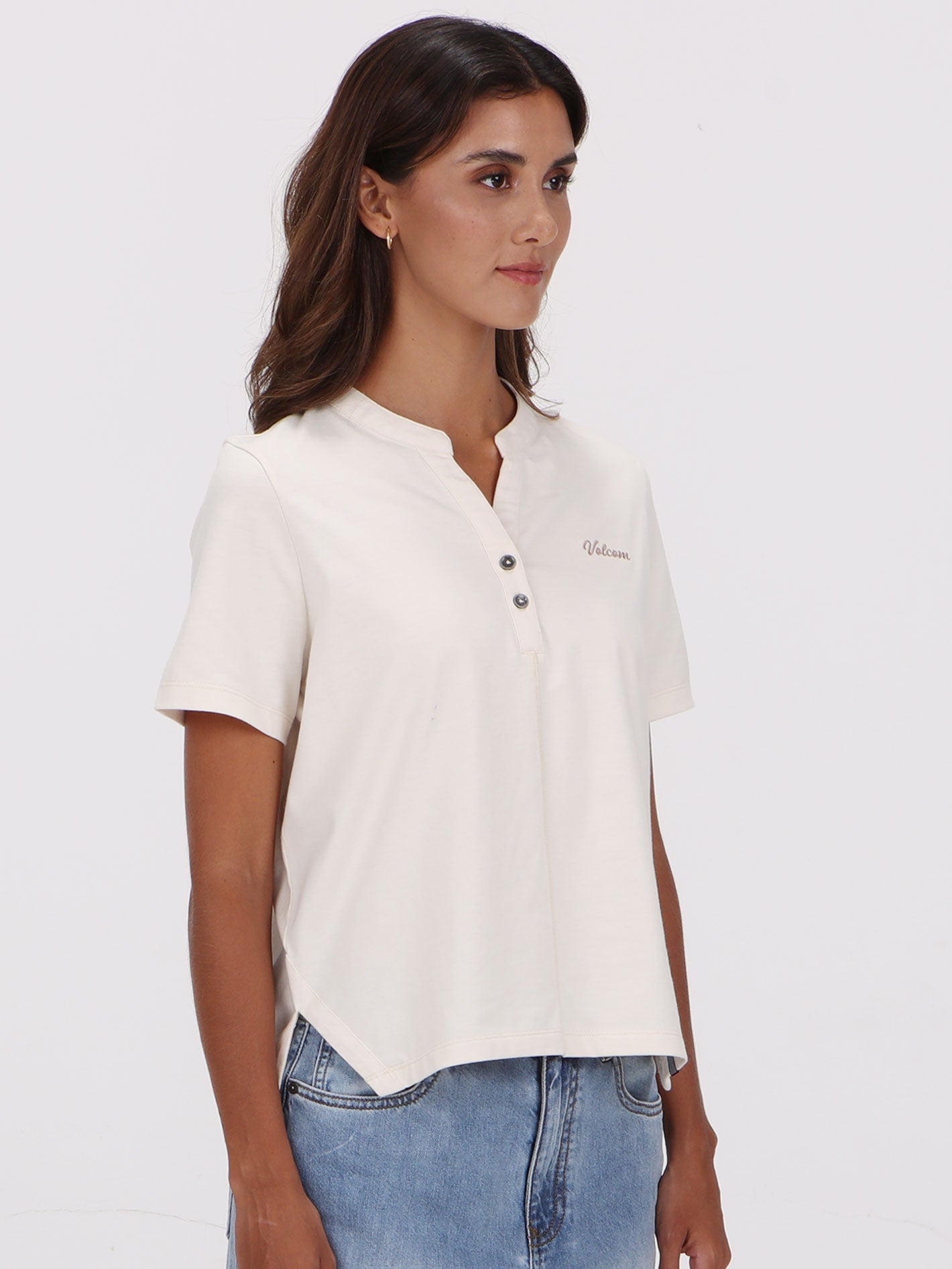 Volcom Izzipizzi Top - Bone