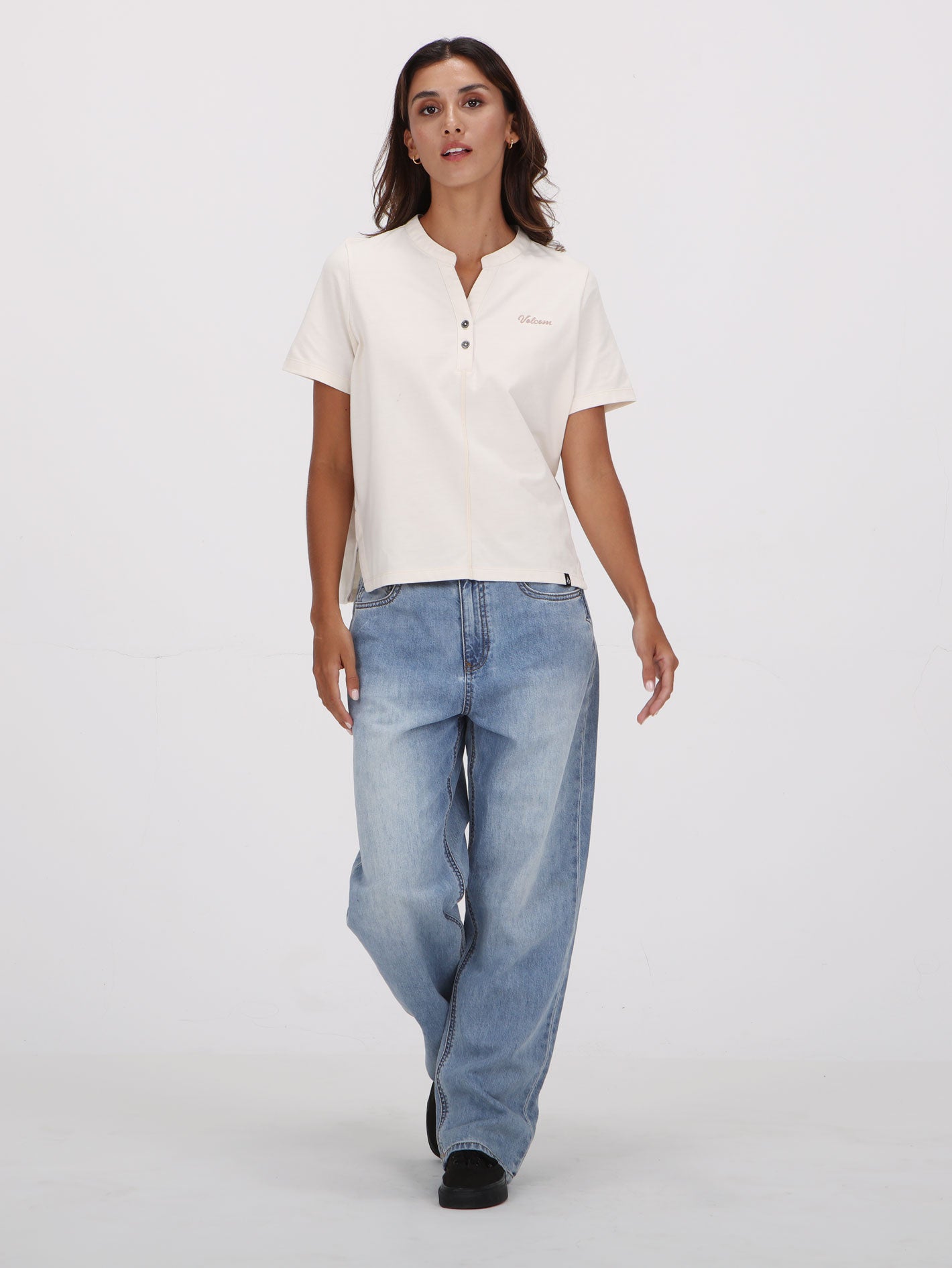 Volcom Izzipizzi Top - Bone