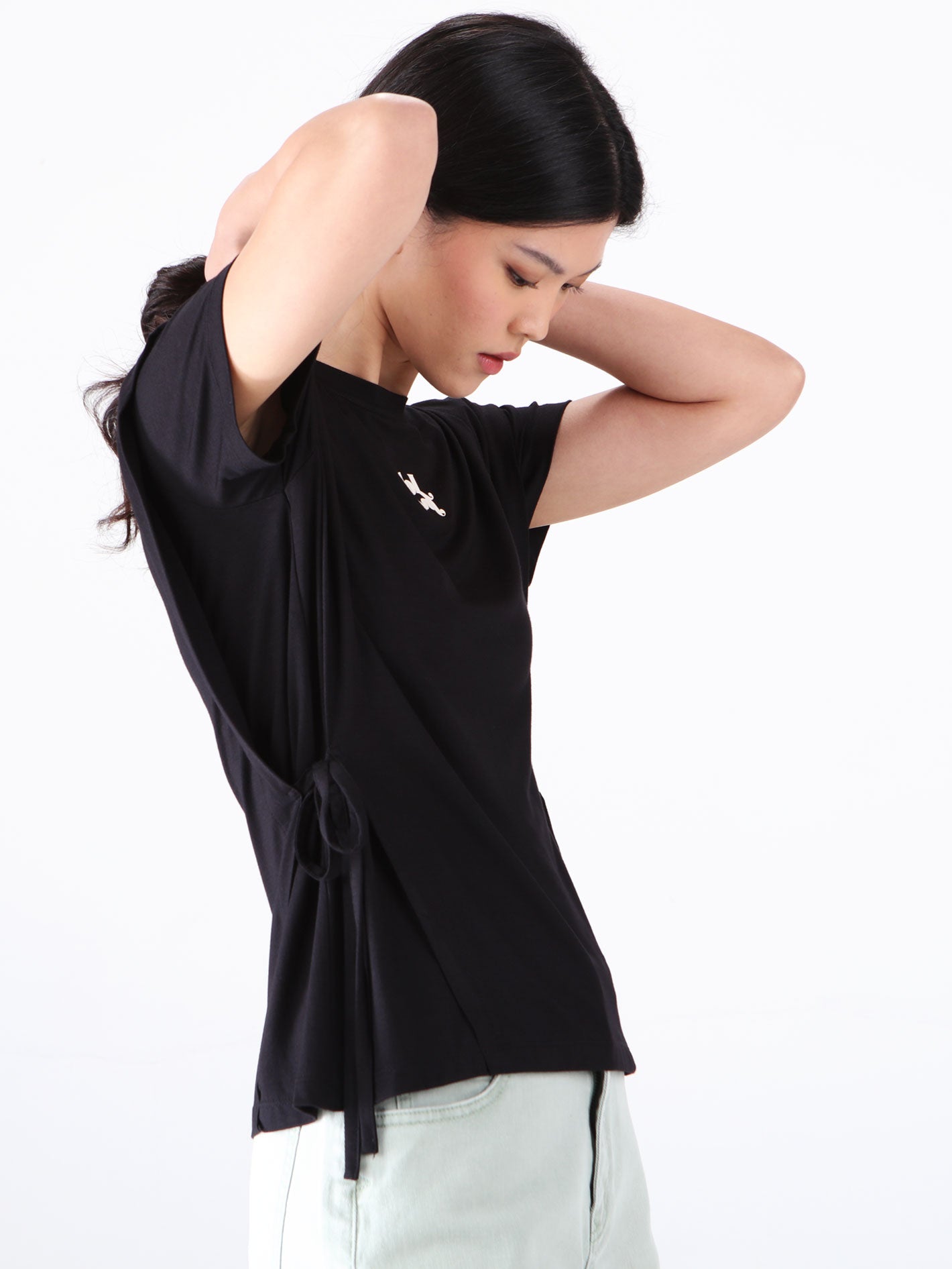 Volcom Lonesome Short Sleeve Top - Black