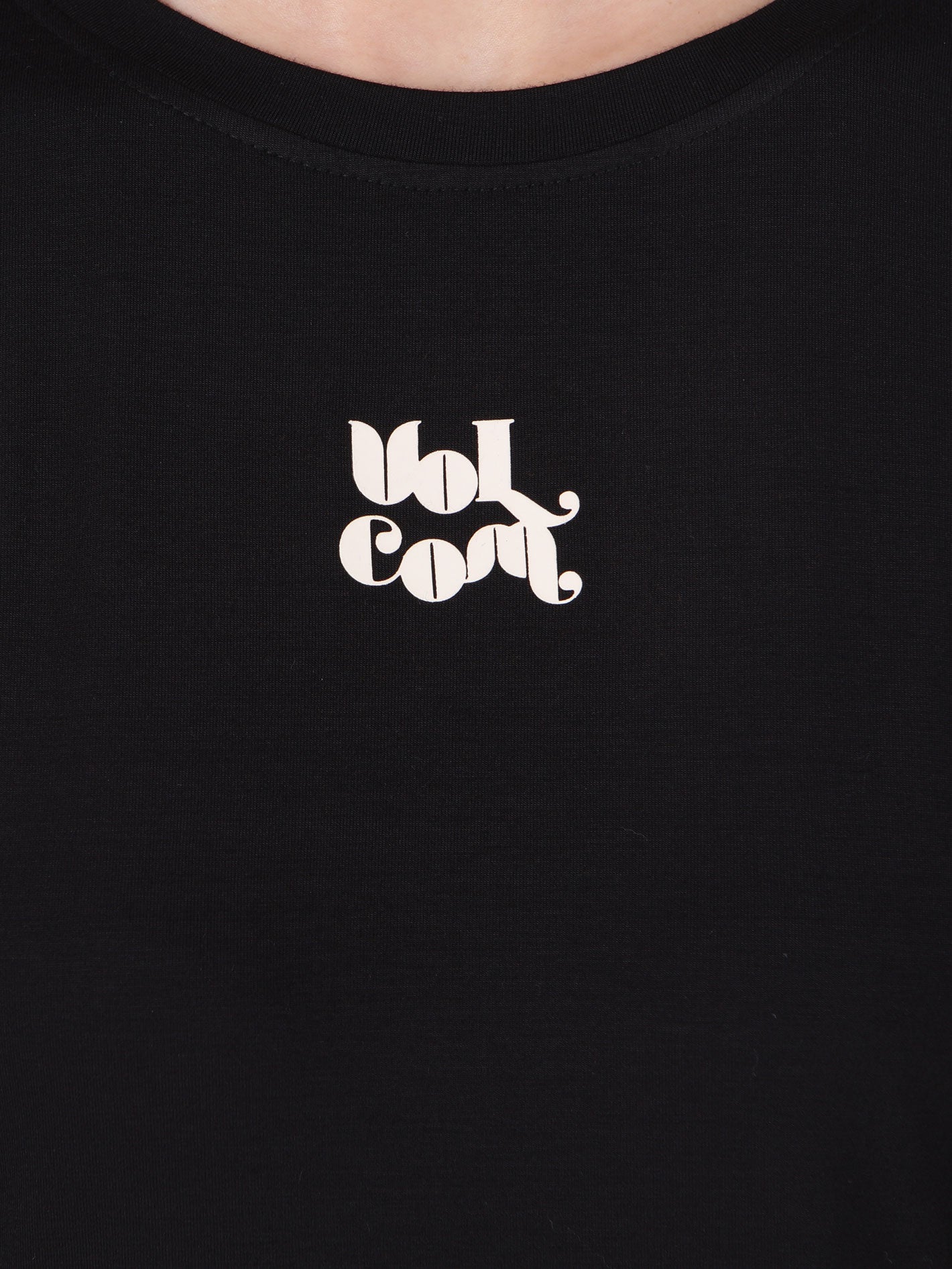 Volcom Lonesome Short Sleeve Top - Black