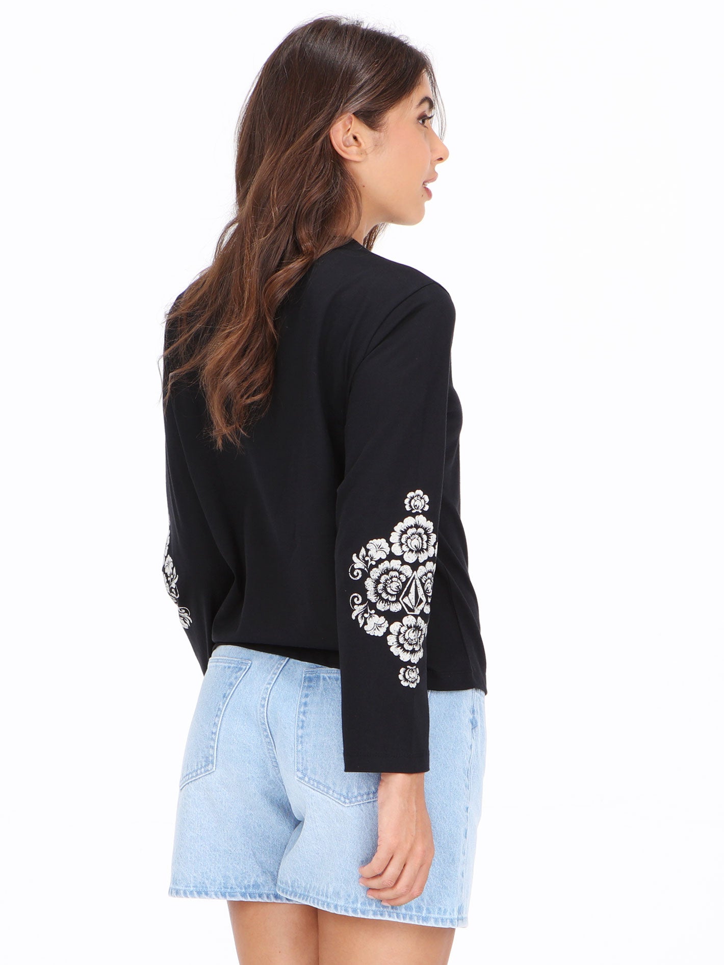 Volcom Its A Trad Long Sleeve Top - Black