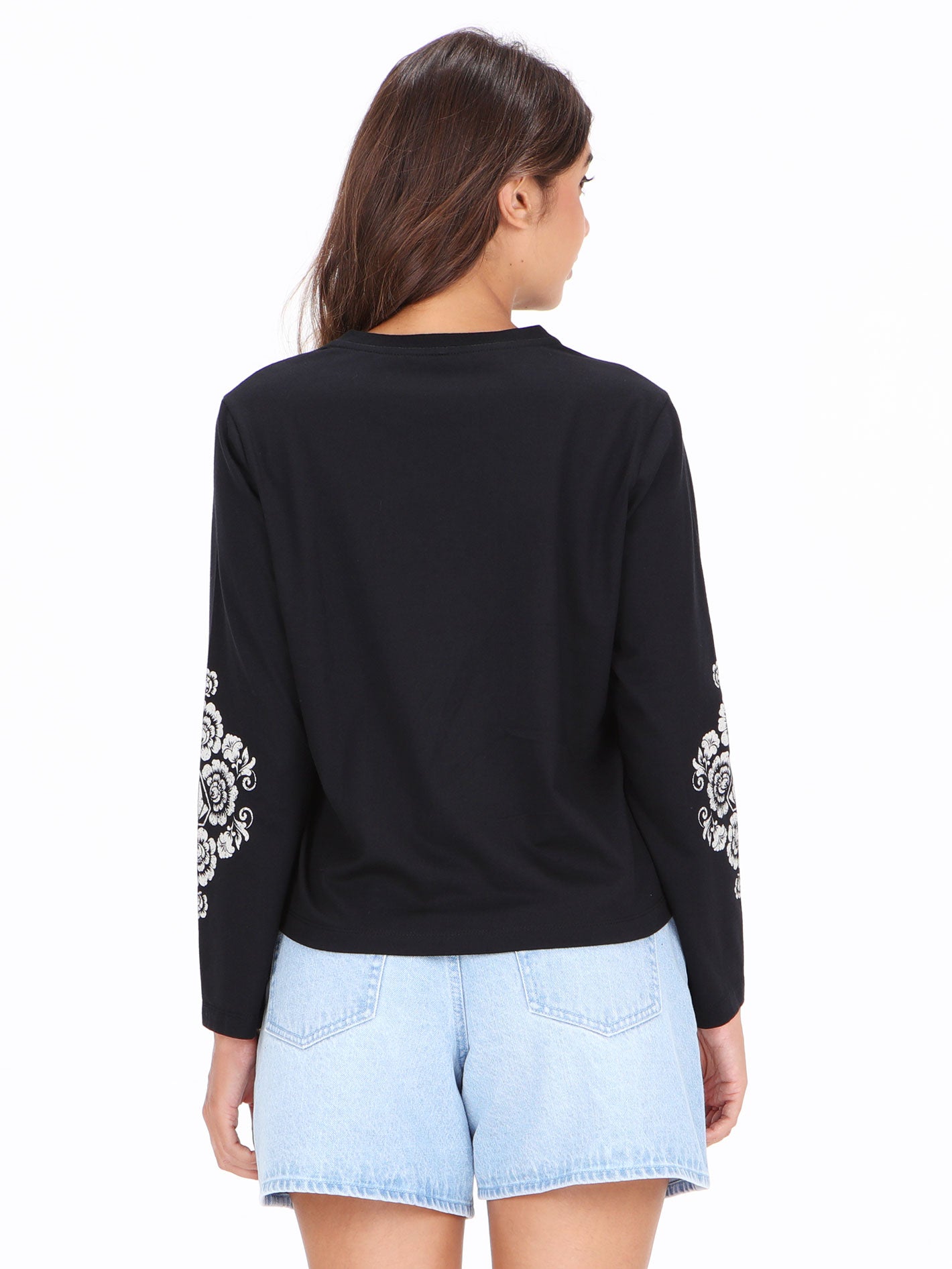 Volcom Its A Trad Long Sleeve Top - Black